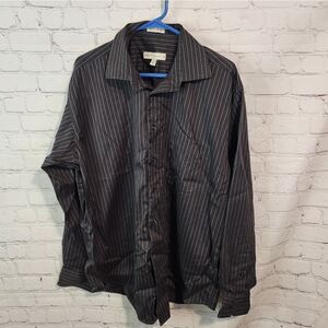 Men's Pronto Uomo longsleeve button-down shirt, size XL